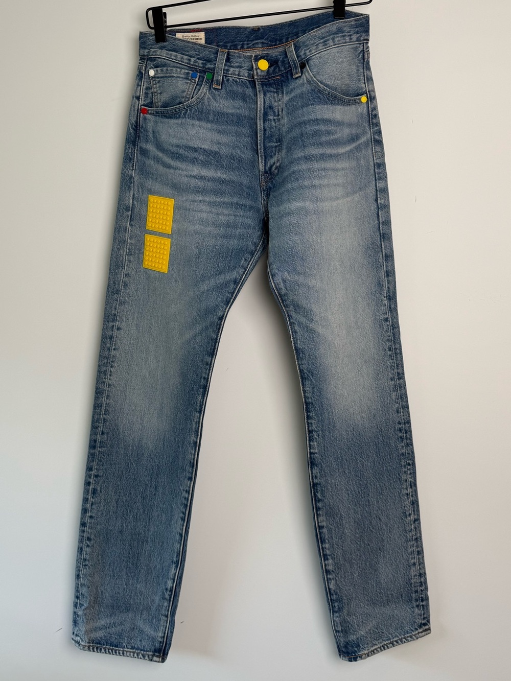 Levi’s x LEGO 501 ’93 Straight Jeans W29 L32 Limited Edition Customizable Denim